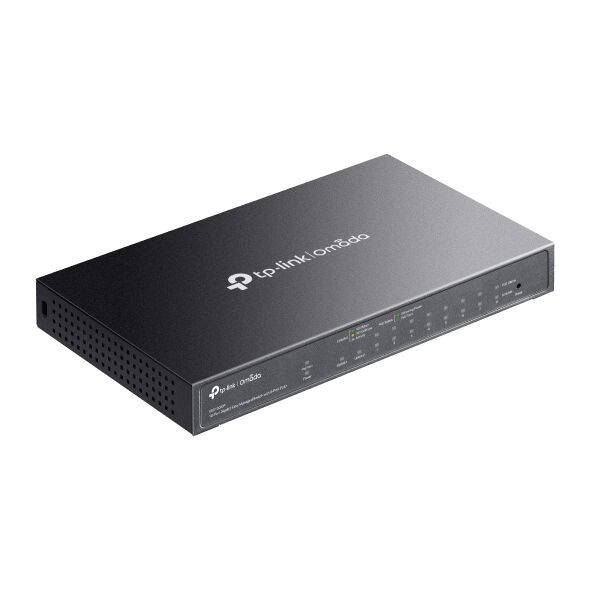 Omada ES210GMP 10-Port Gigabit Easy Managed Switch with 8-Port PoE+