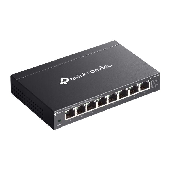 DS108G-M2 Omada 8-Port 2.5G Multi-Gigabit Unmanaged Desktop Switch ( Yönetilemez )
